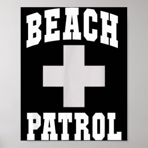 Süße Strandpatrouille Emt Ems S Schwimmen 911 Disp Poster