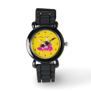 Süße Strauße  Armbanduhr