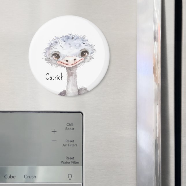 Süße Straußentiere Magnet (In Situ (Kühlschrank))