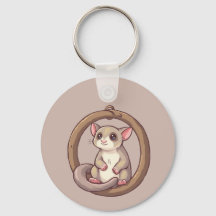 Süße Sugar Glider Ornamente Kunst