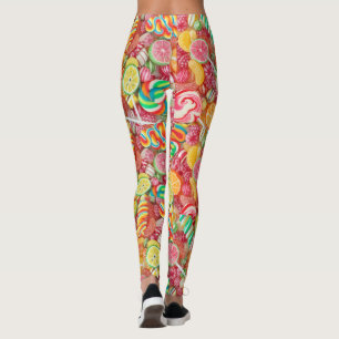Süße Süßigkeits-Strumpfhosen Leggings
