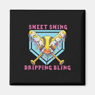Süße Swing-Tropf-Bling-Softll-Eiscreme-Tropf-S Magnet