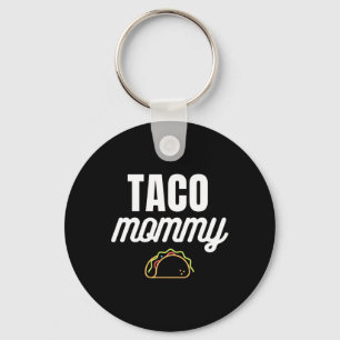 Süße Taco-Mami für Cinco De Mayo-Partys mit Tac Schlüsselanhänger
