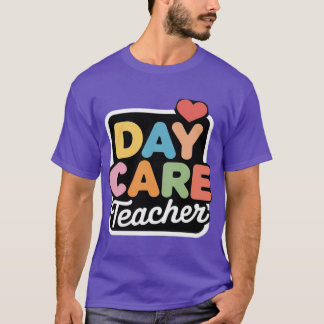 Süße Tagesmutter Erster Schultag Kinderbetreuung W T-Shirt