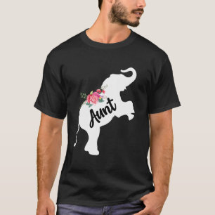 Süße Tante Elefant Liebhaber Mutter Mutti Glücklic T-Shirt