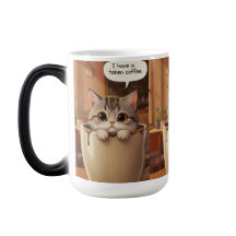 Süße Tasse „Ich habe Kaffee getrunken“ Lustige Kat