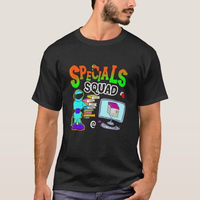 Süße Technologie Computerlehrer Zum Schulbeginn T-Shirt (Vorderseite)