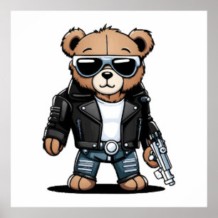 Süße Teddy Memes Poster