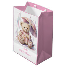 Süße Teddybär-Mädchen-Baby-Party
