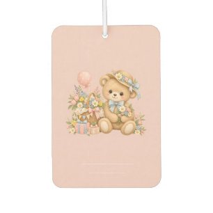 Süße Teddybär-Party-Gestaltung mit Cottage-Garten Autolufterfrischer