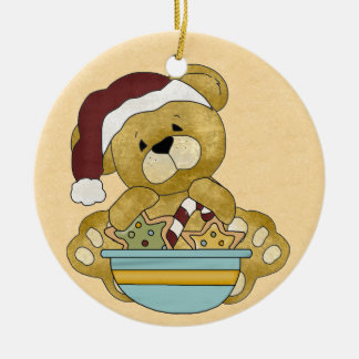 Süße Teddybär-Verzierung Keramik Ornament