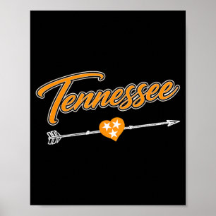 Süße Tennessee Tn Geschenk Tn Vintage Männer Fraue Poster