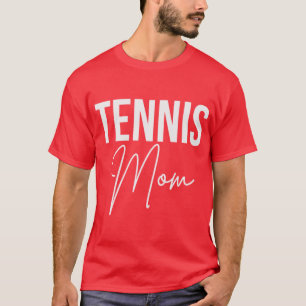 Süße Tennis-Mama einer Tennisspielerin für Tennis- T-Shirt