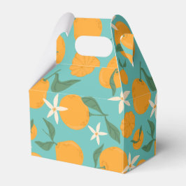 Süsse Thema Orange Clementine Mandarine Mandarin Geschenkschachtel