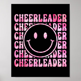 Süße Tie-Dye-Cheerleading für Cheerleader-Squad Bf Poster