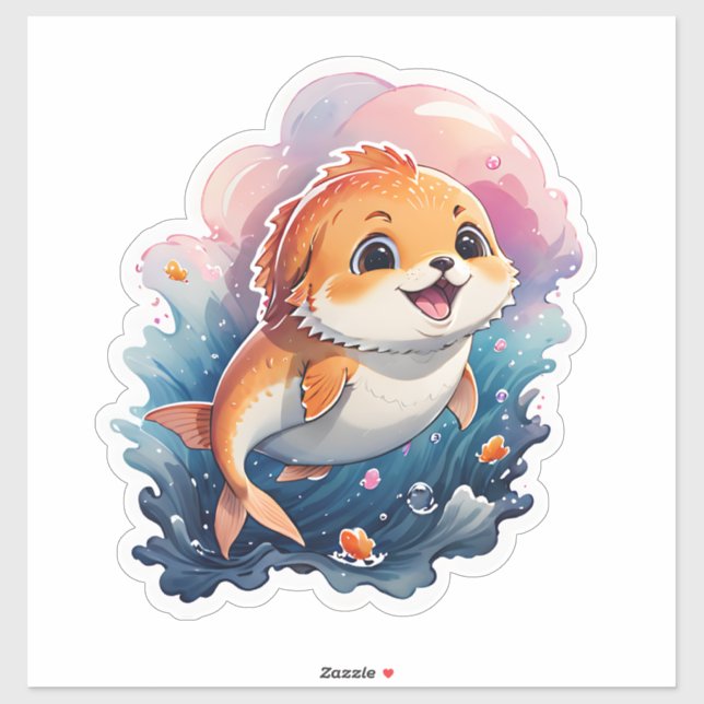 Süße Tier Aufkleber (Blatt)