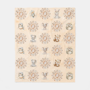 Süße Tier Blanket Fleecedecke