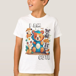 Süße Tier Cartoon neu i am niedlich T-Shirt