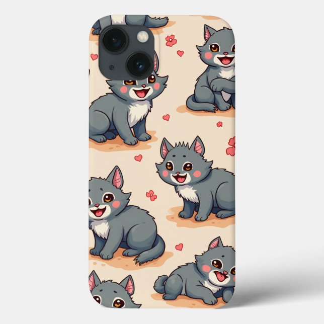 süße Tier Case-Mate iPhone Hülle (Rückseite)