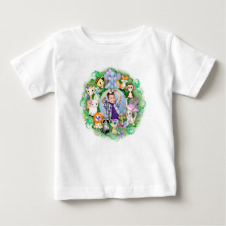 Süße Tier-Foto Baby T-shirt