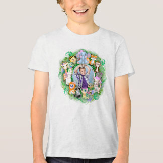 Süße Tier-Foto Tri-Blend Shirt