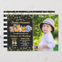 Süße Tier Friends Zoo Party Geburtstag Foto