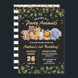 Süße Tier Friends Zoo Party Grüne Geburtstag Einladung<br><div class="desc">Süße Tier Friends Zoo Party Grüne Geburtstag Einladung</div>
