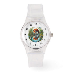 Süße Tier Fuchs Liebhaber Armbanduhr