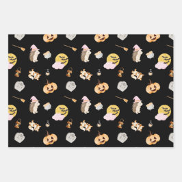 Süße Tier Kid Halloween-Party Geschenkpapier Set