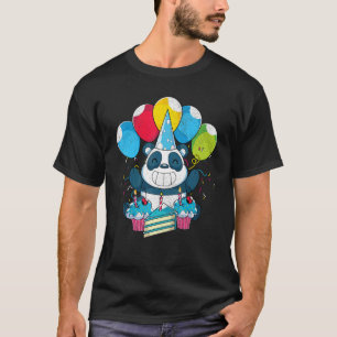 Süße Tier Panda Bear Kindergeburtstag Party Panda T-Shirt