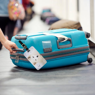 Süße Tier personalisiert Gepäckanhänger