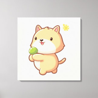 Süße Tier Prints Leinwanddruck