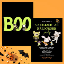 Süße Tier Spooktacular Halloween Kids Party
