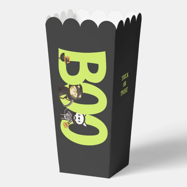 Süße Tier Spooktacular Halloween Kids Party Geschenkschachtel (Vorderseite)