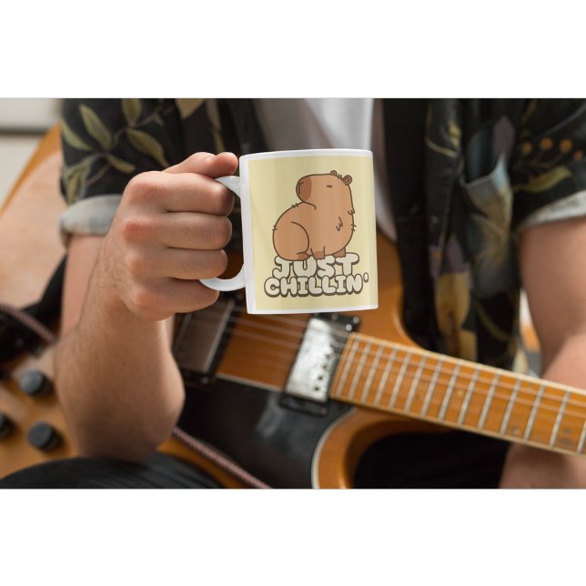 Süße Tier Themed Capybara Kaffee Tasse (Von Creator hochgeladen)
