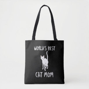 Süße Tier Typografie der besten Katze-Mama der Wel