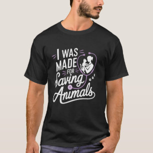 Süße Tierärztin Tierarzthelferin Tiermedizin Tierr T-Shirt