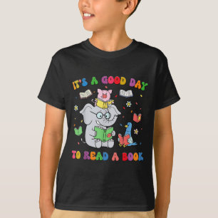 Süße Tiere lesen Buch Lehrern Schülern Kinder Buch T-Shirt
