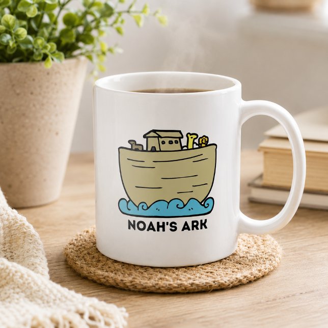 Süße Tiere Noahs Arche  Kaffeetasse (Von Creator hochgeladen)