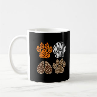 Süße Tiere Tierprint-Design Anbetungswürdige Tierw Kaffeetasse