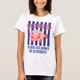 Süße Tiere überbewertet Benutzerdefinierter Text L T-Shirt