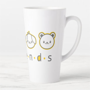 Süße tierische Freunde Gesicht Case-Mate iPhone-H Milchtasse