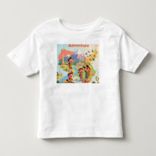 Süße Tierkinder T-Shirt – Lustiges Abenteuer Klein