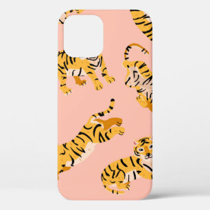 Süße Tiger nahtloses Muster Case-Mate iPhone Hülle