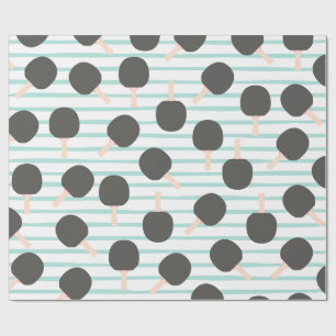 Süße Tischtennis-Geschenkpapier Geschenkpapier