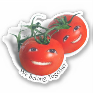Süße Tomaten Aufkleber
