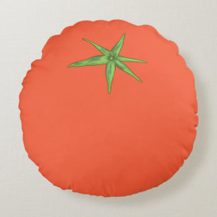 Süße Tomaten-Kissen-Dekoration, minimalistischer T Rundes Kissen