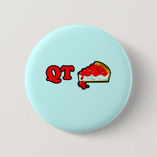 Süsse-Torte - Quart-Tortenbaby-T - Shirt Button