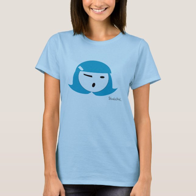 Süsse-Torten-Mädchen (Aqua) T-Shirt (Vorderseite)
