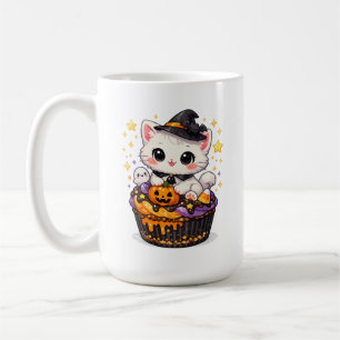 Süße Tortenhexen-Kitty Kaffeetasse